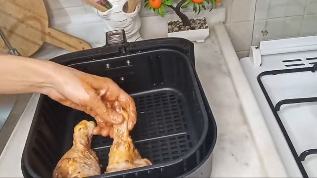 ⭐AİRFRYER'DA NEFİS SEBZELİ, SOSLU TAVUK BAGET? EN PRATİK TAVUK BAGET NASIL YAPILIR? #tavuk #airfrye смотреть онлайн