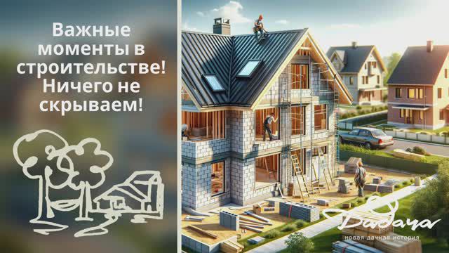 Важные моменты в строительстве! Ничего не скрываем!