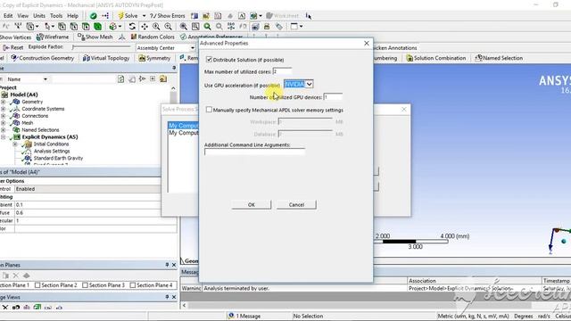 How to enable cores of CPU in ANSYS Workbench | Accelerate the performance | Minimize solution time смотреть онлайн