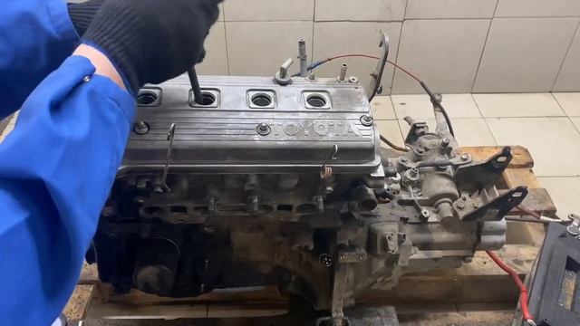 Двигатель Toyota 4E-FE для Corolla E11 1997-2001