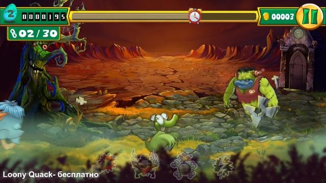 Loony Quack - Увлекательная игра на Android смотреть онлайн