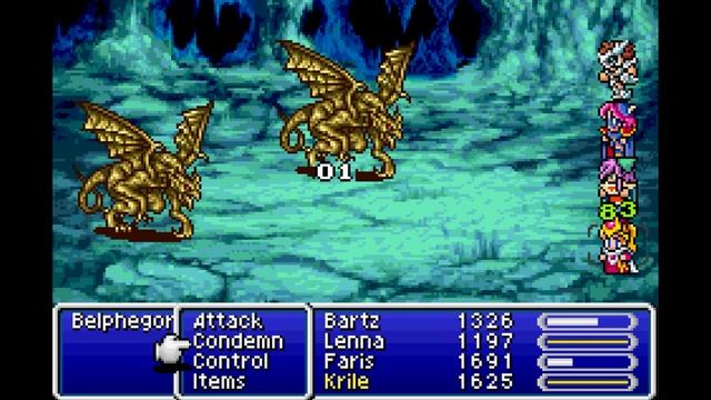Final Fantasy V Walkthrough Part 91 - Learning Mighty Guard From The Stingray (Bonus GBA Content) смотреть онлайн