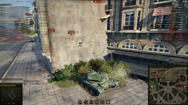 Bat.-Châtillon 25 t AP, Париж, Стандартный бой смотреть онлайн