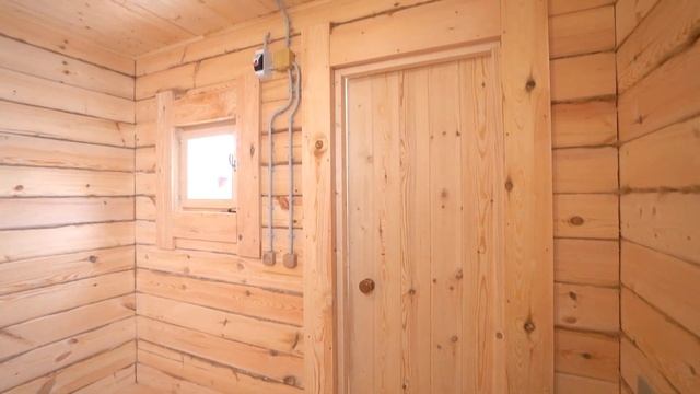 Короткий видео-обзор бани из бруса "Первоуральск" смотреть онлайн