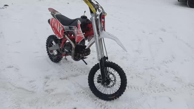 питбайк bse 125 mx, зашиповал резину саморезами смотреть онлайн