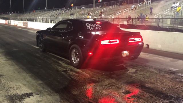 Challenger Demon burnout at PBIR. смотреть онлайн
