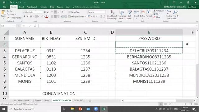 How to Concatenate and Filter Cells in MS Excel смотреть онлайн