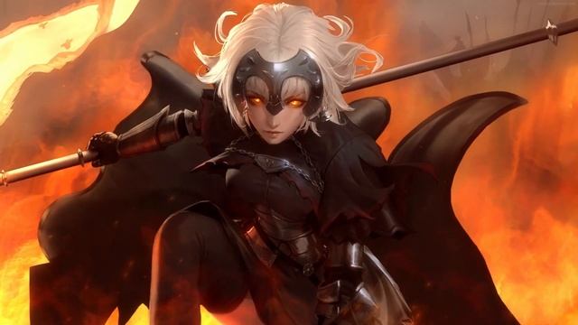JEANNE DARC FLAMES-FGO - LIVE WALLPAPER [4K, 1920 x 1080] | DESKTOP & MOBILE смотреть онлайн