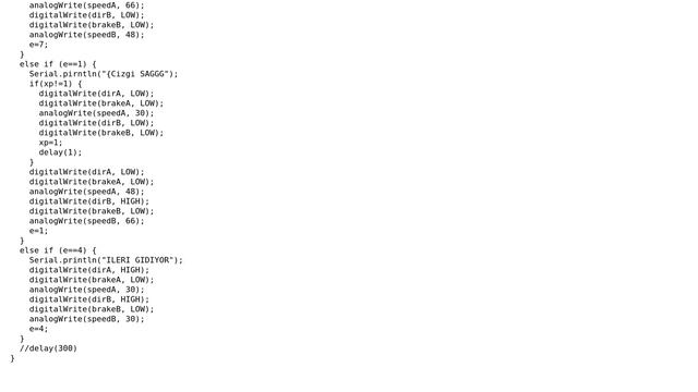 Arduino: Here is my code and i keep getting this error expected primary-expression before'}' token смотреть онлайн