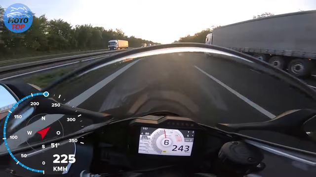 Honda CBR1000RR-R SP (2021) - GPS Test - ACCELERATION / ROLL ON / TOPSPEED смотреть онлайн