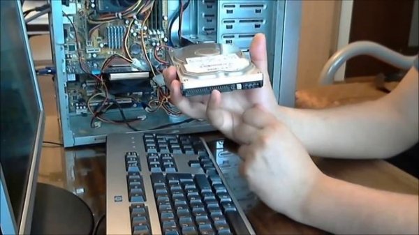 Как перекинуть данные с одного IDE жесткого диска на другой SATA