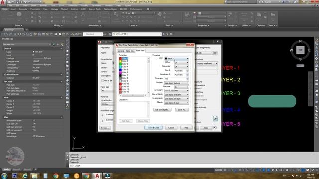 AUTOCAD Line weight Not Showing When Printing смотреть онлайн