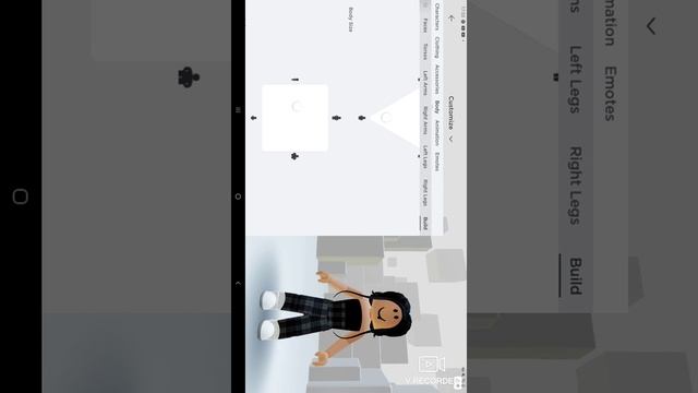 как сделать худое тело и большие ноги в roblox? смотреть онлайн