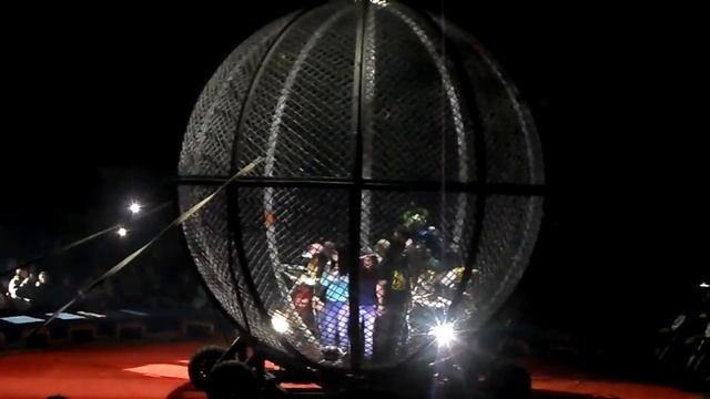 Трюки на мотоциклах в шаре смотреть онлайн