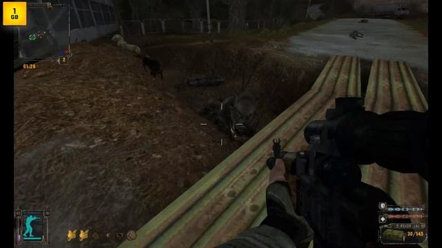 S.T.A.L.K.E.R - Игра Душ.Начало ч.5 В поиске связного. Штурм базы Долга смотреть онлайн