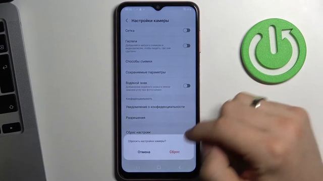 Как сбросить настройки камеры Samsung Galaxy M13 / Восстановление настроек камеры Samsung Galaxy M1