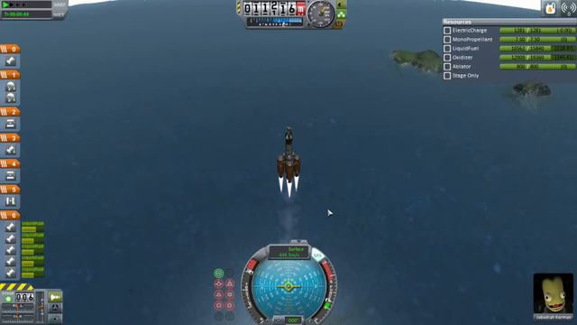 KSP запуск на орбиту (песочница) смотреть онлайн