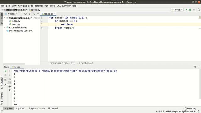 Python Continue Statement (Part 1) in Hindi - Tutorial #32 смотреть онлайн