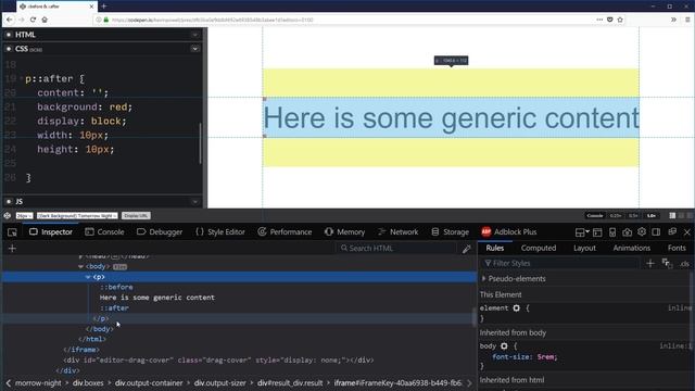 Before and After pseudo elements explained - part one: how they work смотреть онлайн