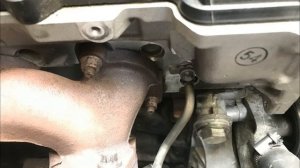 Демонтаж турбокомпрессора Mercedes Benz 2,2 CDI OM646