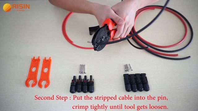 Solar PV MC4 Connector Crimping Tool Kit for 2.5/4/6 Square mm Cable Crimping/Cutting/Stripping Too смотреть онлайн