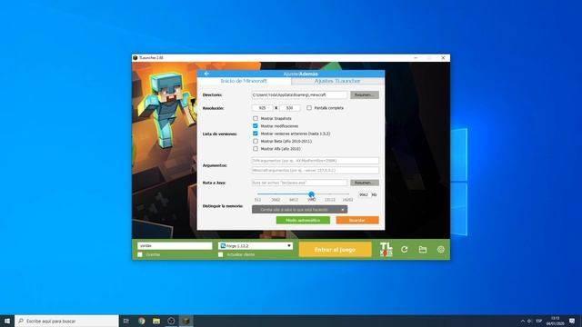 Como asignar Memoria RAM a Tlauncher || Minecraft смотреть онлайн