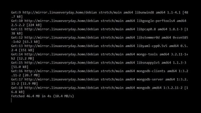 Install MongoDB on Ubuntu/Debian смотреть онлайн