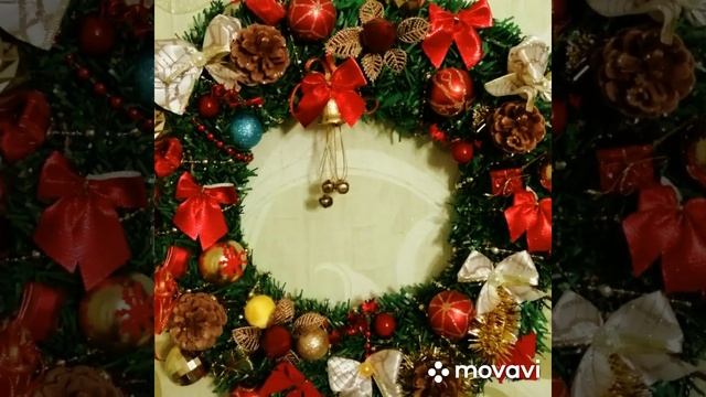Новогодние веночки. Мои работы. смотреть онлайн