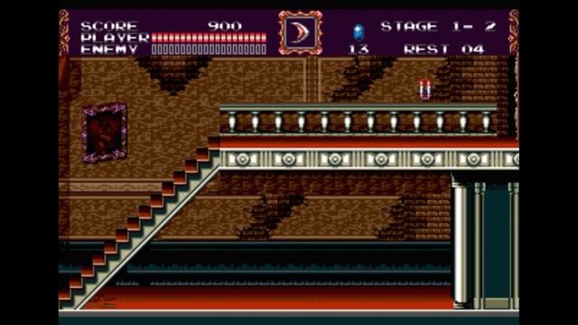 Sega Mega Drive 2 (Smd) 16-bit Castlevania - Bloodlines Stage 1