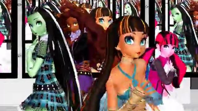 MMD Monster High Carry me off смотреть онлайн