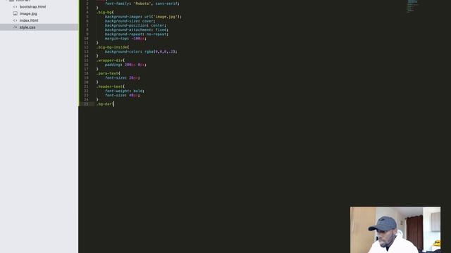 Part #3: 2021 Introduction to HTML & CSS with Bootstrap 4 (Installation, Navbars, Buttons etc) смотреть онлайн