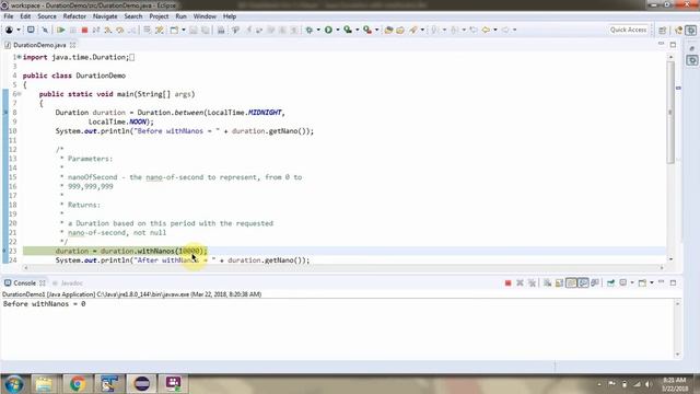 How to use with methods of Duration class? | Java 8 Date and Time смотреть онлайн