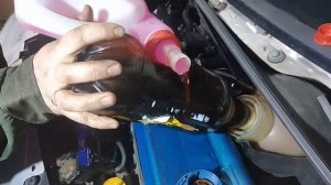 Как слить тасол. Как заменить антифриз в Ford Galaxy.
