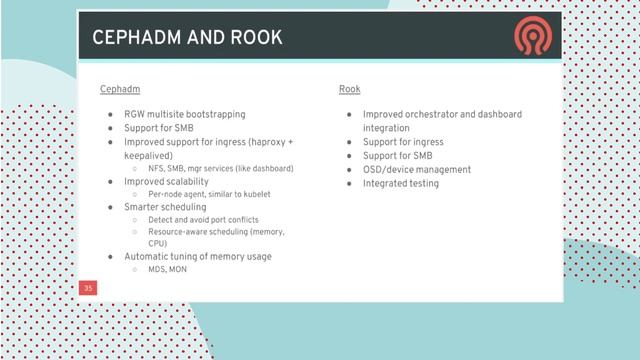 Ceph Storage roadmap - Enterprise meets Community смотреть онлайн