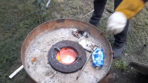 Как расплавить алюминий.