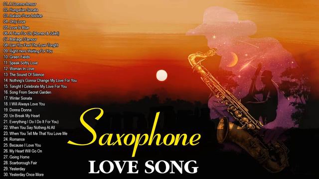 Relaxing Saxophone Music - Best Romantic Saxophone Love Songs - Soft Instrumental Background Music смотреть онлайн