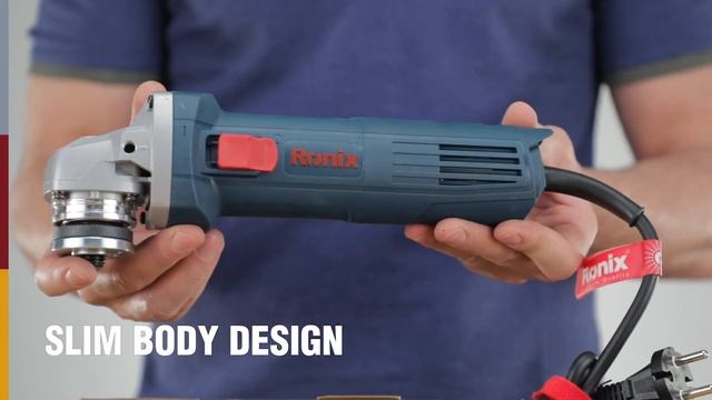 Угловая шлифовальная машина Ronix 3112 смотреть онлайн