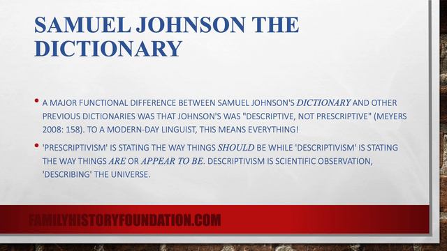 Samuel Johnson Dictionary Maker (A Lexicographer’s Life) смотреть онлайн