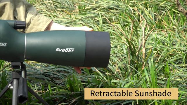 SVBONY SV28 Spotting Scopes 25-75x70 45° Angled telescopes+Tripod+Phone Adapter смотреть онлайн