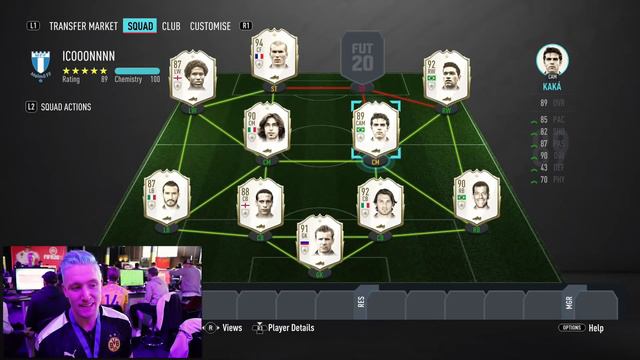 FIFA 20 Epic NEW ICONS Squad Builder w/ ANDROS! смотреть онлайн