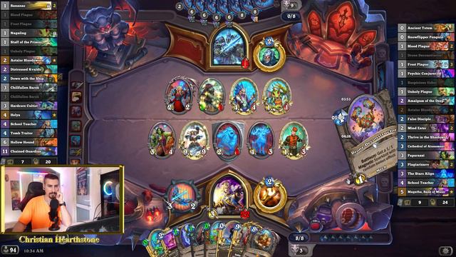 NEW Stars Priest IS CRAZY Underrated Deck NOBODY Knows About YET! Titans Hearthstone смотреть онлайн
