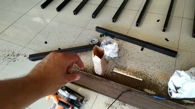 #терасса из #ДПК пошагово - как собрать самому (#монтаж ДПК в одиночку за 6 часов 5.5 м2) смотреть онлайн