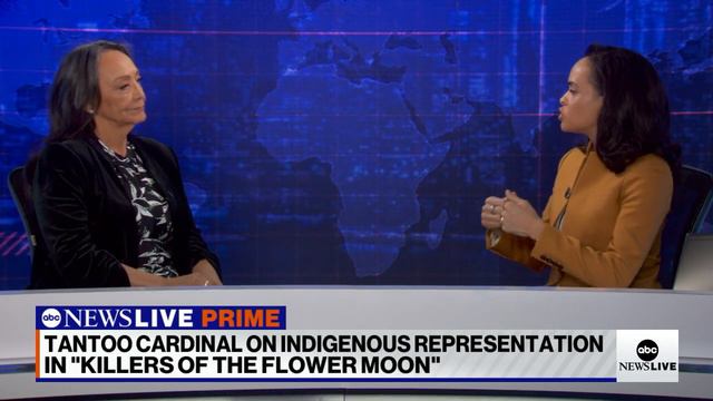Actress Tantoo Cardinal on 'Killers of the Flower Moon' and indigenous storytellers смотреть онлайн