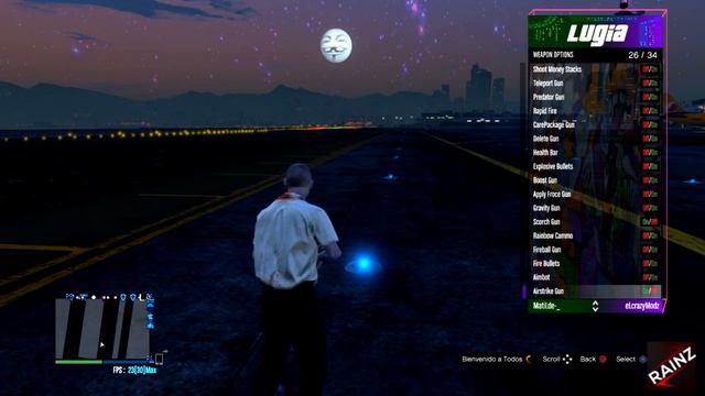 [GTA V/1.28] Insane Free Menu Lugia V2.8.4 FREEZE CONSOLE PROTECTION + IP GRABBER смотреть онлайн