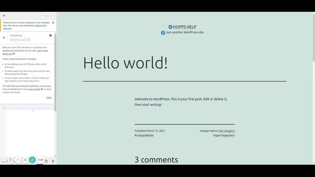 How Do I Add Css Code To My Wordpress Site, Especially @Media Queries? - Hopps Video Answers смотреть онлайн