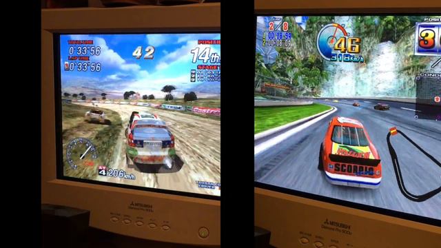DOS CLASICOS DE LOS ARCADES en MONITOR CRT 19" MITSUBISHI DIAMOND PRO смотреть онлайн