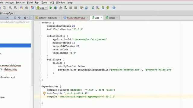 add jar library in Android Studio смотреть онлайн