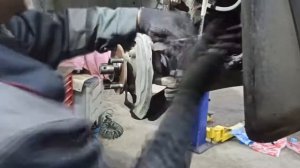 Замена ступицы Рено колеос, Ниссан x-trail.