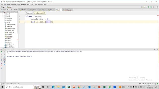 Python - Class and Objects - Basic tutorial смотреть онлайн