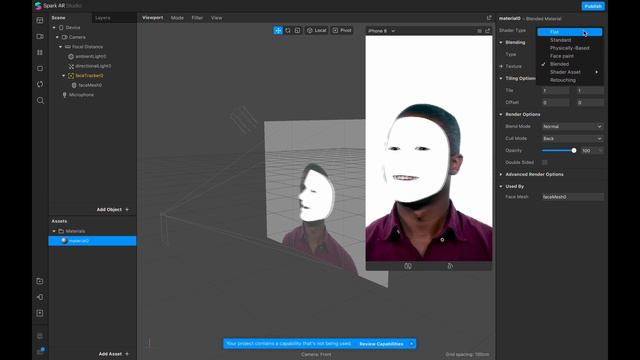 Урок по созданию классической Инстаграм-маски. Изучение основ программы Spark AR. смотреть онлайн
